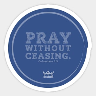 Pray Sticker